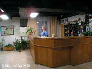Hotel Zubříč - recepce hotelu