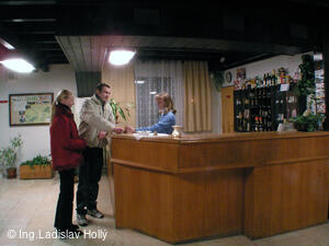 Hotel Zubříč - recepce hotelu
