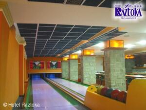Bowling bar, hotel Ráztoka