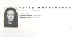 Bojkovice, Petra Műnsterová, obrazy