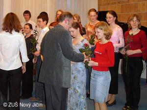 Absolventský koncert, 28.4.2004, ZUŠ NJ