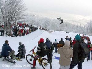 Pustevenské sněhovánky 29.1.2005, Pustevny