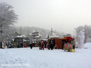 Pustevenské sněhovánky 29.1.2005, Pustevny