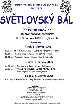 Dětský folklorní soubor Světlovánek