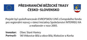 Staré Hamry, pamětní cedule