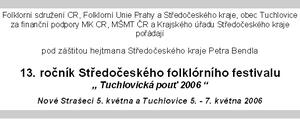 Sředočeský folklorní festival Tuchlovice