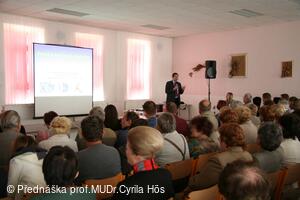 Přednáška prof.MUDr.Cyrila Höschla,DrSc., FRCPsych