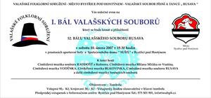Rusava, valašský soubor písní a tanců