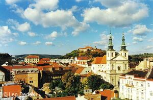 Brno. chrám sv.Petra a Pavla