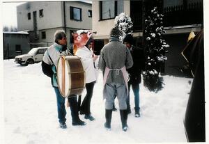 Masopustní průvod - pozvání občanů obce Trnávka na obecní ples