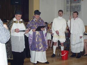 Pochování basy - Obecní ples