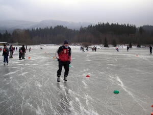 Hodslavice rychlobruslení