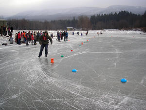 Hodslavice rychlobruslení