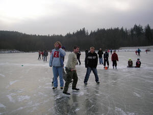 Hodslavice rychlobruslení
