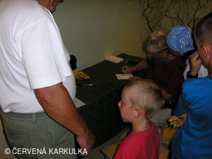 Setkání Jeníčků a Mařenek 2005 - registrace do Perníkové matriky