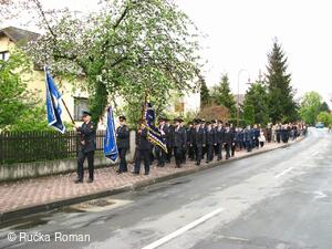 Svěcení kapličky sv. Floriána