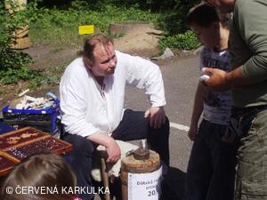 Sousedské slavnosti 2009 - ražba mincí