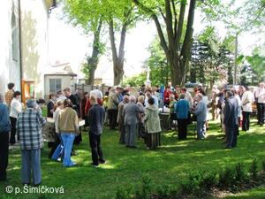oslavy svěcení opravených varhan v Luboměři 17.5.2009
