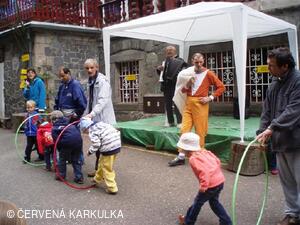 Účinkování klientů Domova pod Kuňkou