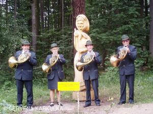 Setkání Jeníčků a Mařenek 2009 - lesní rohy Jana Šustra