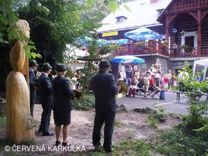 Setkání Jeníčků a Mařenek 2009 - lesní rohy Jana Šustra