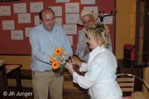 Setkání Jeníčků a Mařenek 2009 - uvedení Jana Přeučila do Síně slávy
