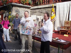 Království perníku 2009 - dražba perníkových zvířátek ve prospěch MŠ Ráby