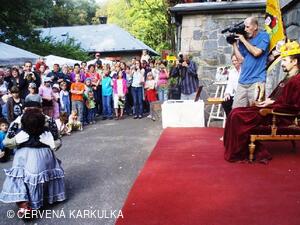 Království perníku 2009 - hadí žena Jessica Bieske