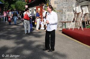 Království perníku 2009 - moderátor Petr Jančařík
