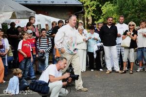 Království perníku 2009 - dražba perníkových zvířátek ve prospěch MŠ v Rábech