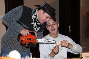 Vánoce v Perníkové chaloupce 2009 - setkání řezbářů