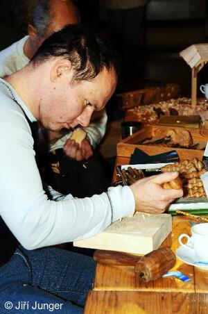 Vánoce v Perníkové chaloupce 2009 - setkání řezbářů