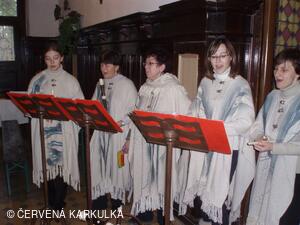 Vánoce v Perníkové chaloupce 2009 - soubor Pifferaios