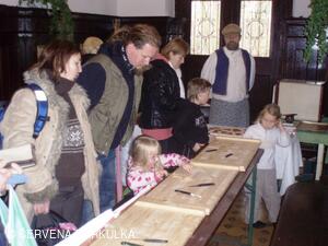 Vánoce v Perníkové chaloupce 2009 - perníkářská dílna