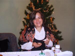 Vánoce v Perníkové chaloupce 2009 - perníkářka Dana Holmanová