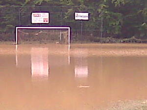 Povodeň 24.6. 2009 - sportovní oddíl