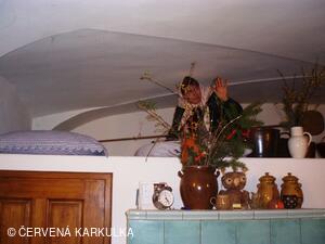 Ukládání Ježibaby mladé (tzn. bez vousů) k zimnímu spánku 31.12.2009