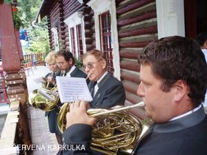Setkání Jeníčků a Mařenek 2010 - lesní rohy Jana Šustra