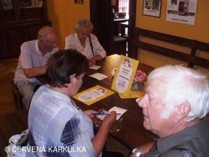 Setkání Jeníčků a Mařenek 2010 - Perníková matrika s registrací nositelů jmen Jan a Marie