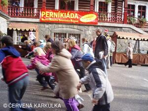 Perníkiáda s VŘSR 2010 - běh za drakem na hrad
