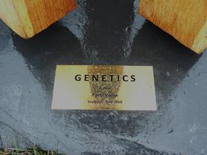 Označení plastiky GENETIKA 18.3.2011