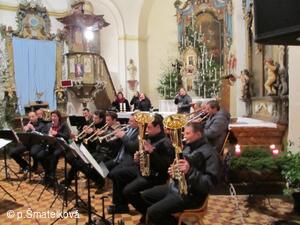 Vánoční koncert v místním kostele 23.12.2012