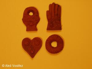 Perník z formy v městském muzeu Loreta, Chlumec nad Cidlinou