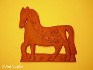 Perník z formy v městském muzeu Loreta, Chlumec nad Cidlinou