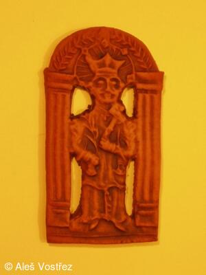 Perník z formy v městském muzeu Loreta, Chlumec nad Cidlinou