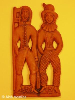 Perník z formy v městském muzeu Loreta, Chlumec nad Cidlinou