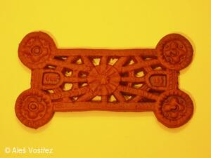 Perník z formy v městském muzeu Loreta, Chlumec nad Cidlinou