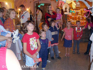 Tlačenice perníku v Království perníku 28. 9. 2011