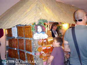 Tlačenice perníku v Království perníku 28. 9. 2011