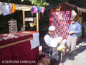 Tlačenice perníku v Království perníku 28. 9. 2011